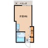 メゾンドゲン 1Rの間取り
