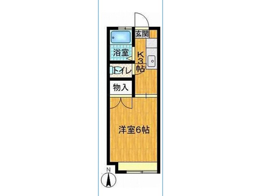 間取図 アートインハーネスⅡ