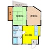 ハイツ弐番館 2DKの間取り