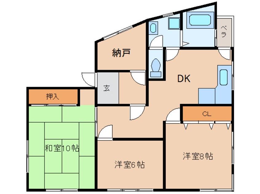 間取図 成清ビル