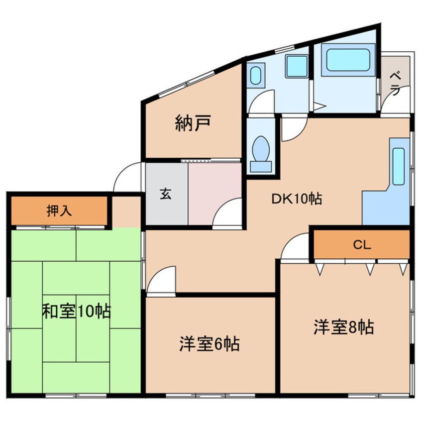 間取図 成清ビル