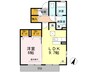 プリムローズ 1LDKの間取り