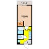 瀬戸越ハイツ 1Kの間取り