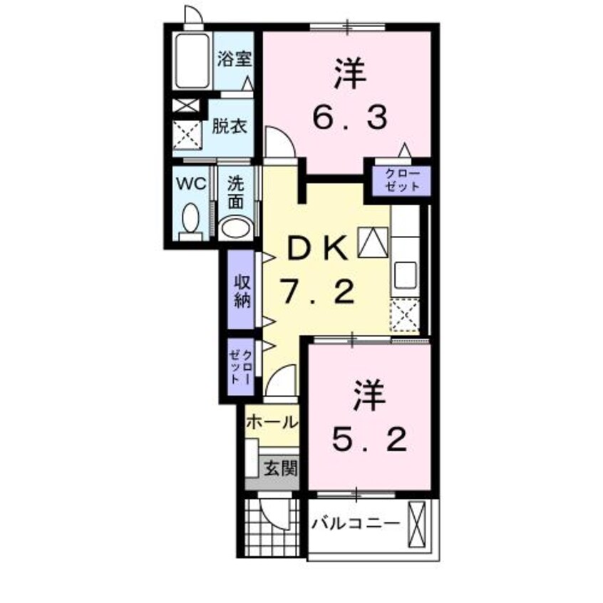 間取図 フォーリスト･Ｎ Ｂ