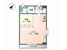 シャンボール 1LDKの間取り