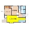 コンフォート日宇 2LDKの間取り