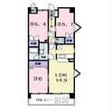ヒルサイドベンの間取図
