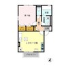 セレーノ　Ｅ棟 1LDKの間取り