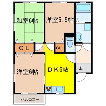 間取図 ロイヤルヒルズＭ