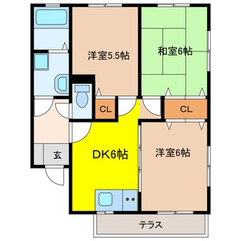 間取図 ロイヤルヒルズＭ