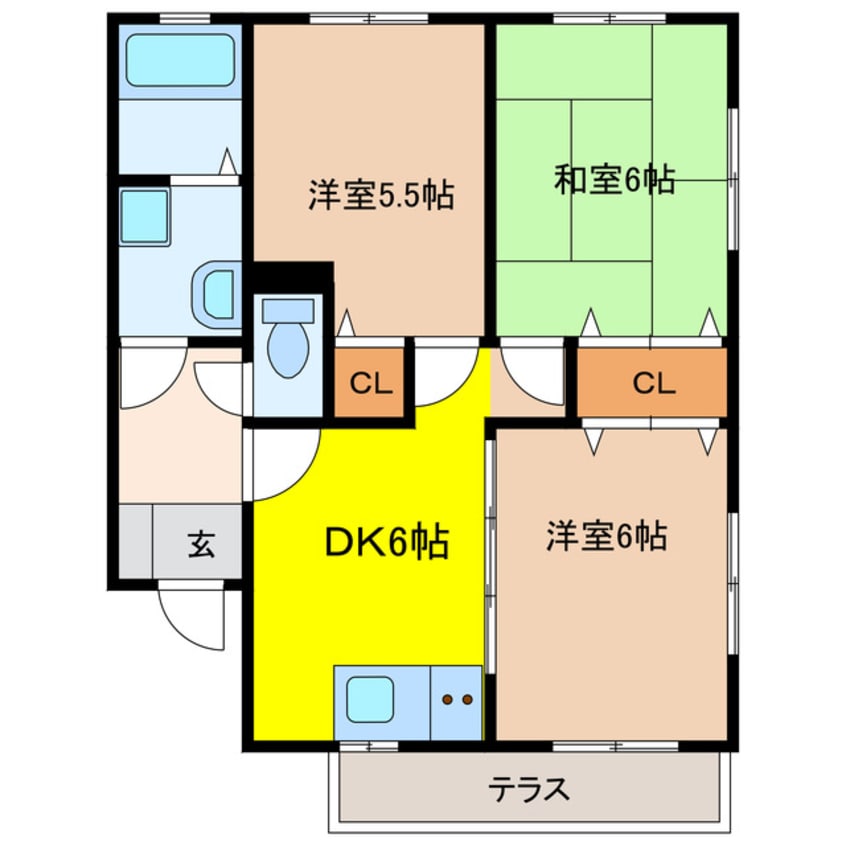 間取図 ロイヤルヒルズＭ