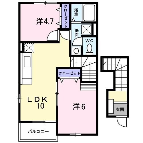 間取り図 レジデンス四季Ｂ