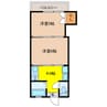 サリクス日宇 2Kの間取り