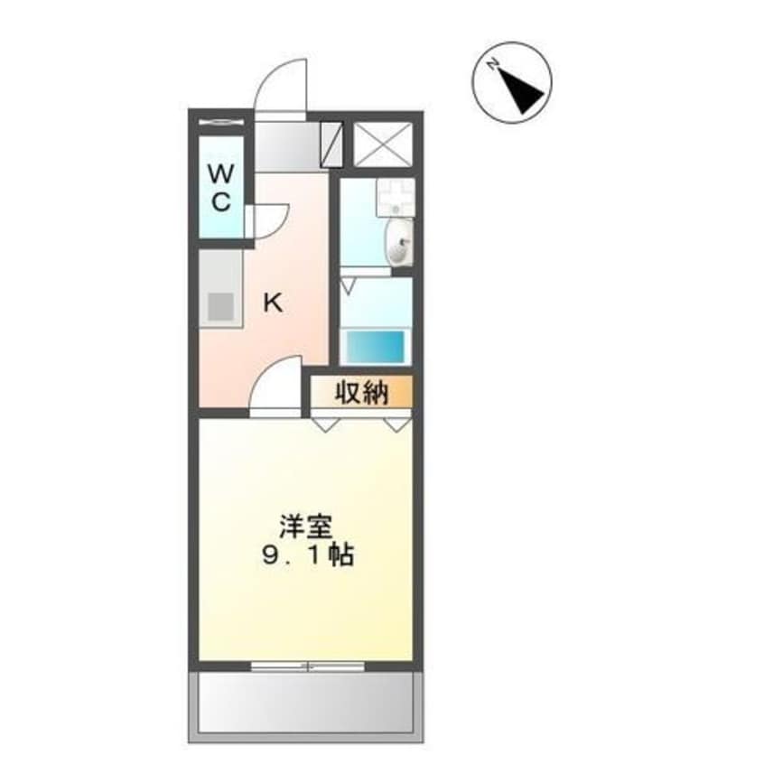 間取図 フォレストハイ