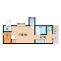 福井コーポの間取図