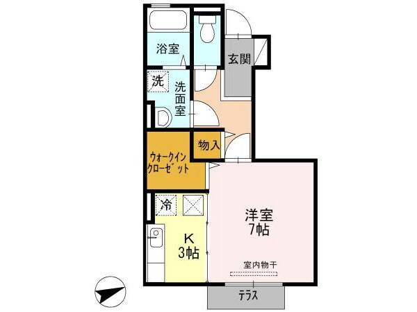 間取り図 フローラルビンセント