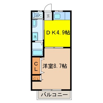 間取図 ヴァンエスポアール