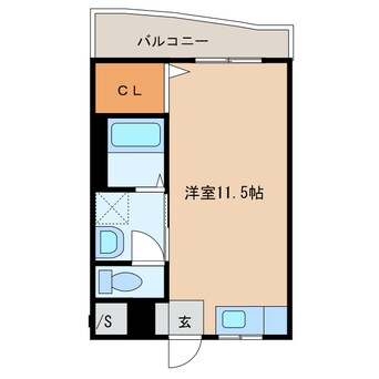 間取図 サイドアヴェニュー