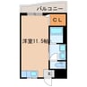 サイドアヴェニュー 1Rの間取り