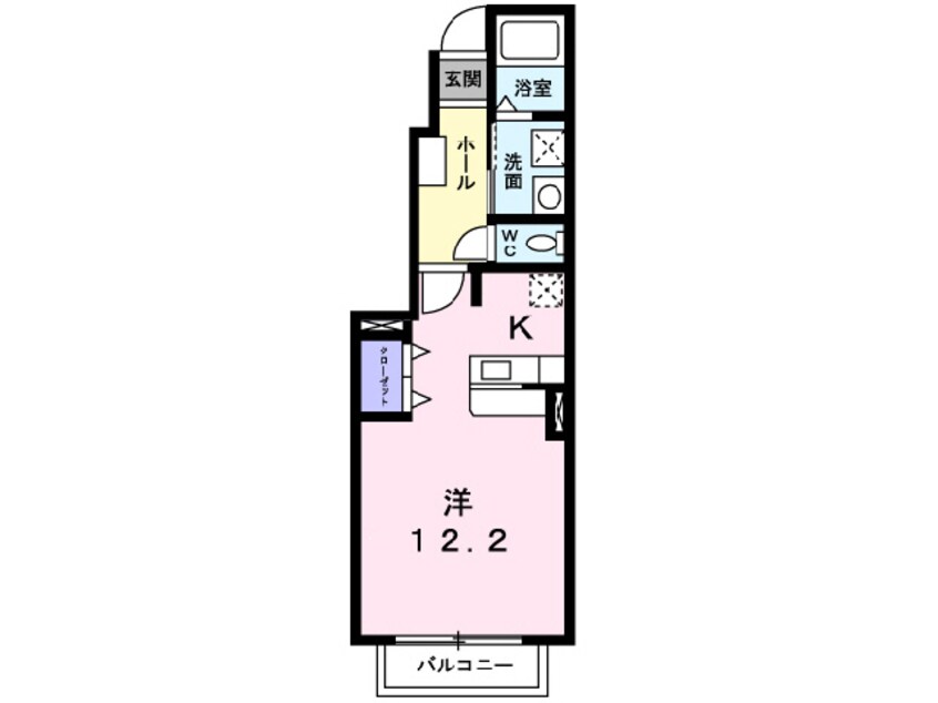 間取図 アルモニーアンジュ