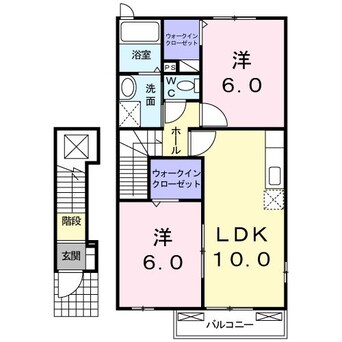 間取図 フェイバーレジデンスＢ