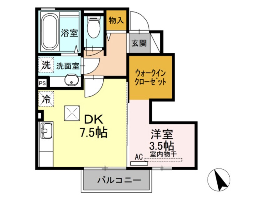 間取図 サンライズ佐世保