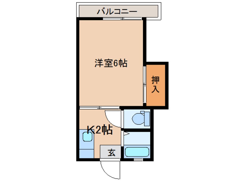 間取図 メゾンドミラージュ