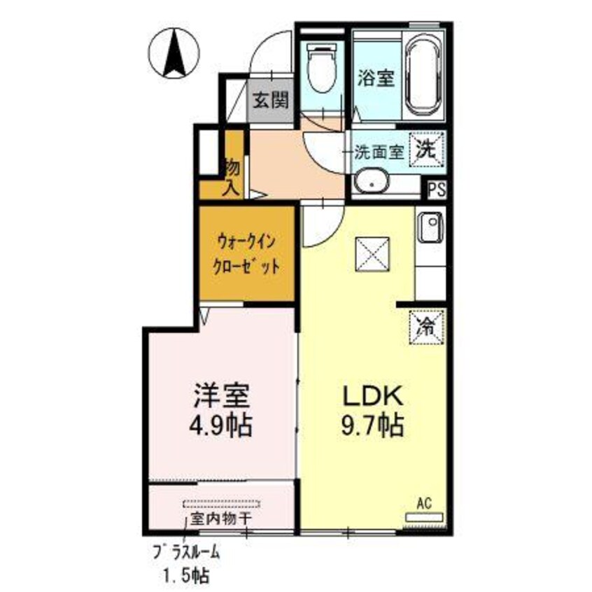 間取図 コンフォーティア