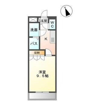 間取図 シェーンブルーメ