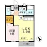 エスペランサ大刀洗Ⅰ 1LDKの間取り