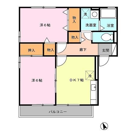 間取り図 エトワールパレス　Ｃ棟