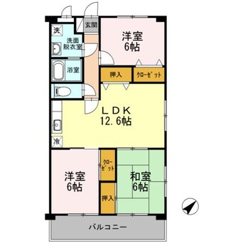 間取図 メゾン・ド篠崎