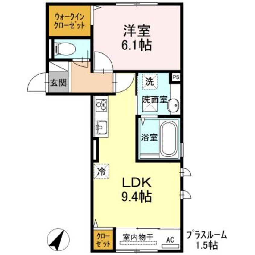 間取図 サンライズⅡ