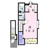 佑杏 1Kの間取り