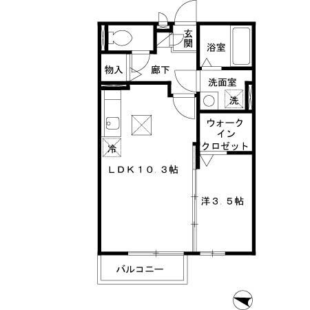 間取り図 モナリエハタチ　