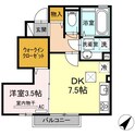 ダイワ天神の間取図