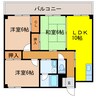 エクセレント山下 3LDKの間取り