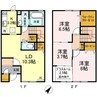 ローラ 3LDK+Sの間取り