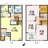 ローラ 3LDKの間取り