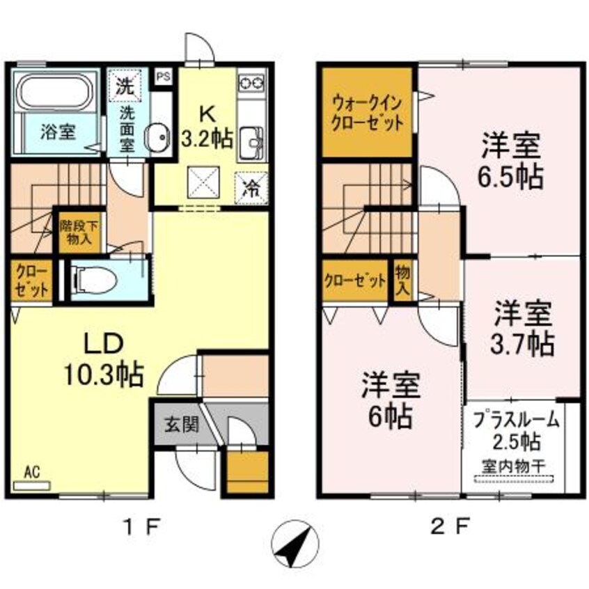 間取図 ローラ