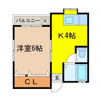 間取図 ヴァン・コリーヌ