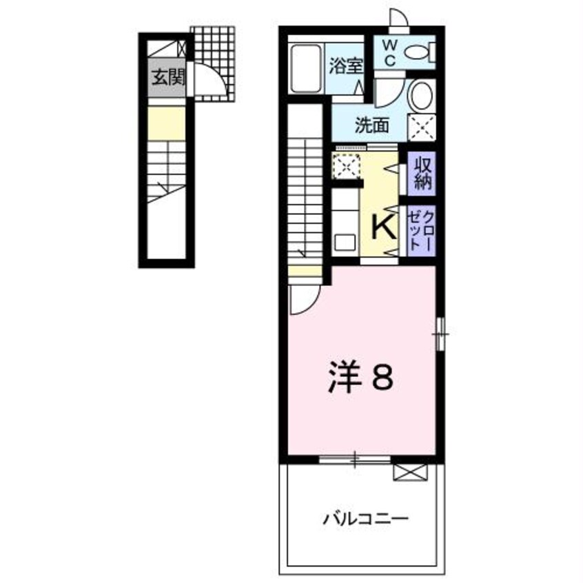 間取図 モンテカルロ　Ⅰ