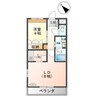 Ｔ・Ｓハイツ 1LDKの間取り