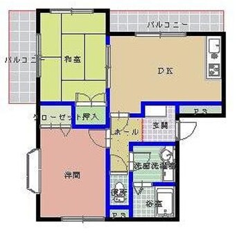 間取図 レジデンス東山手