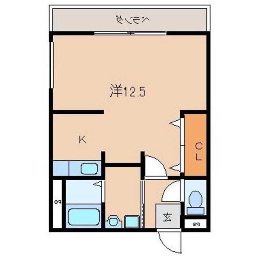 間取図 レレーヴ・ルージュ