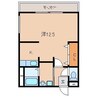 レレーヴ・ルージュ 1Rの間取り