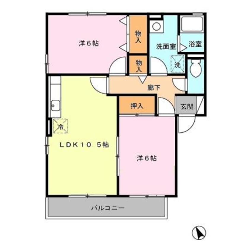 間取図 エトワールパレス　A棟
