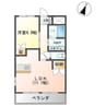 ファースト・スターMUKAE 1LDKの間取り