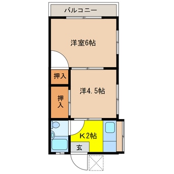 間取図 シティコートⅡ