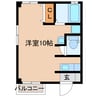 コーポセナ 1Rの間取り